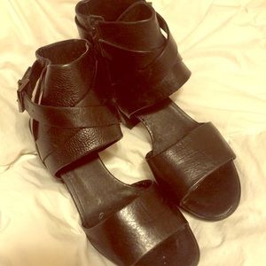Black sexy sandal